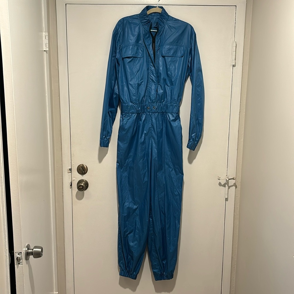 Gasanova Cinched Waist Track Jumpsuit
